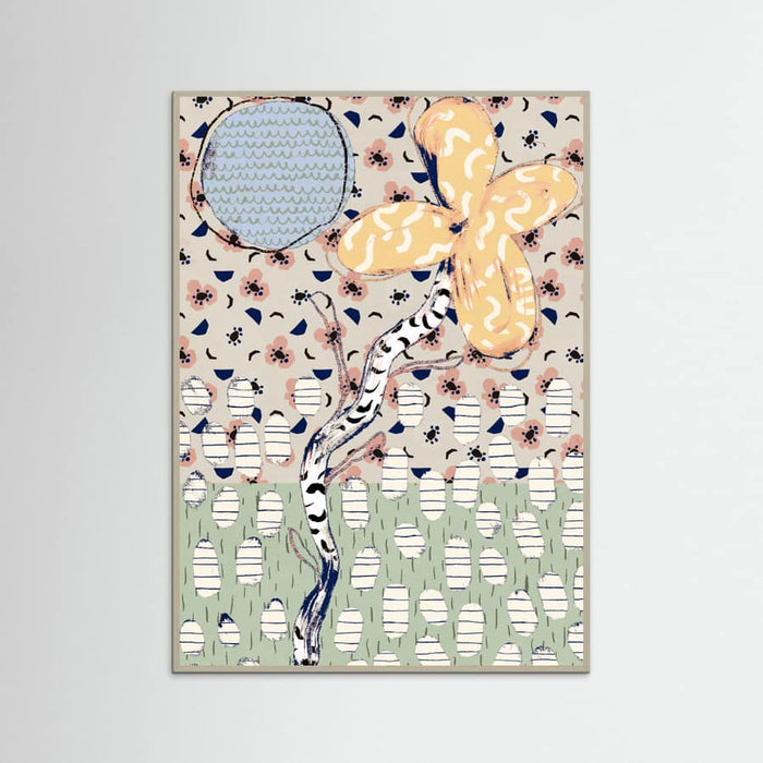 Grey Wood Patternplayno.12 Poster
