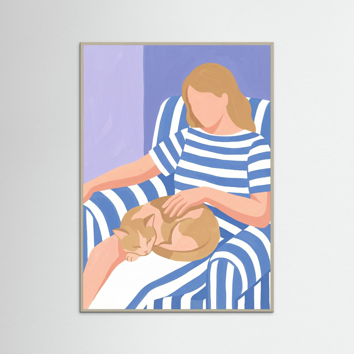 Grey Wood Peaceful Slumber Blue