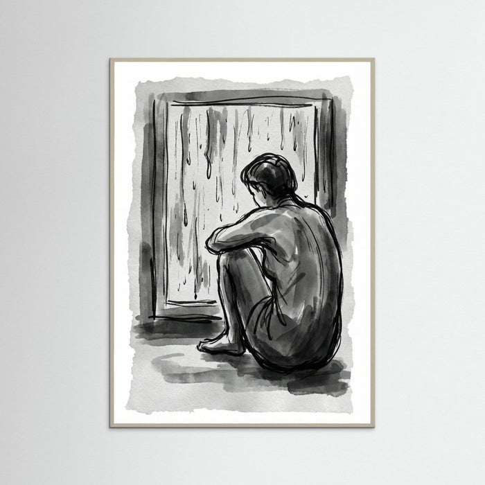 Grey Wood Pensive Form