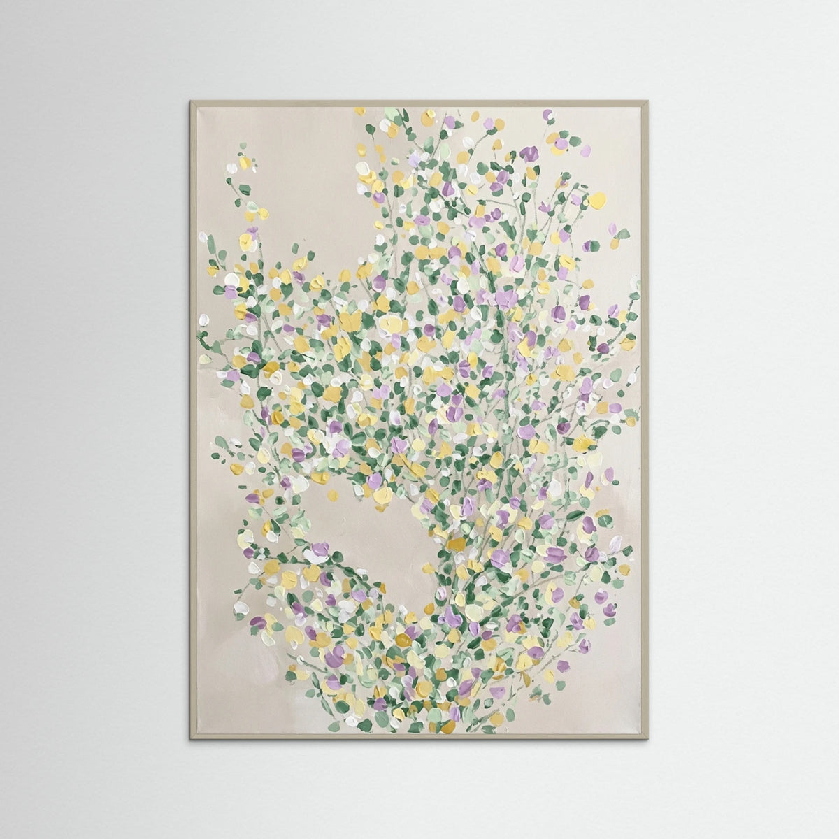 Grey Wood Petal Scatter