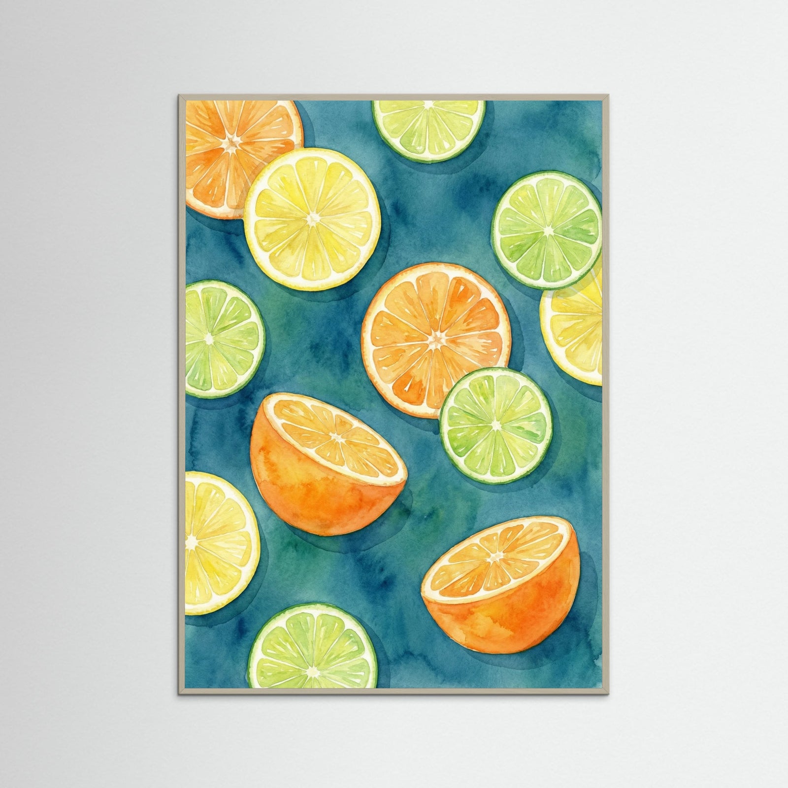 Grey Wood Pink Avocado Pop