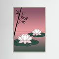 Grey Wood Pink Cloud Flight