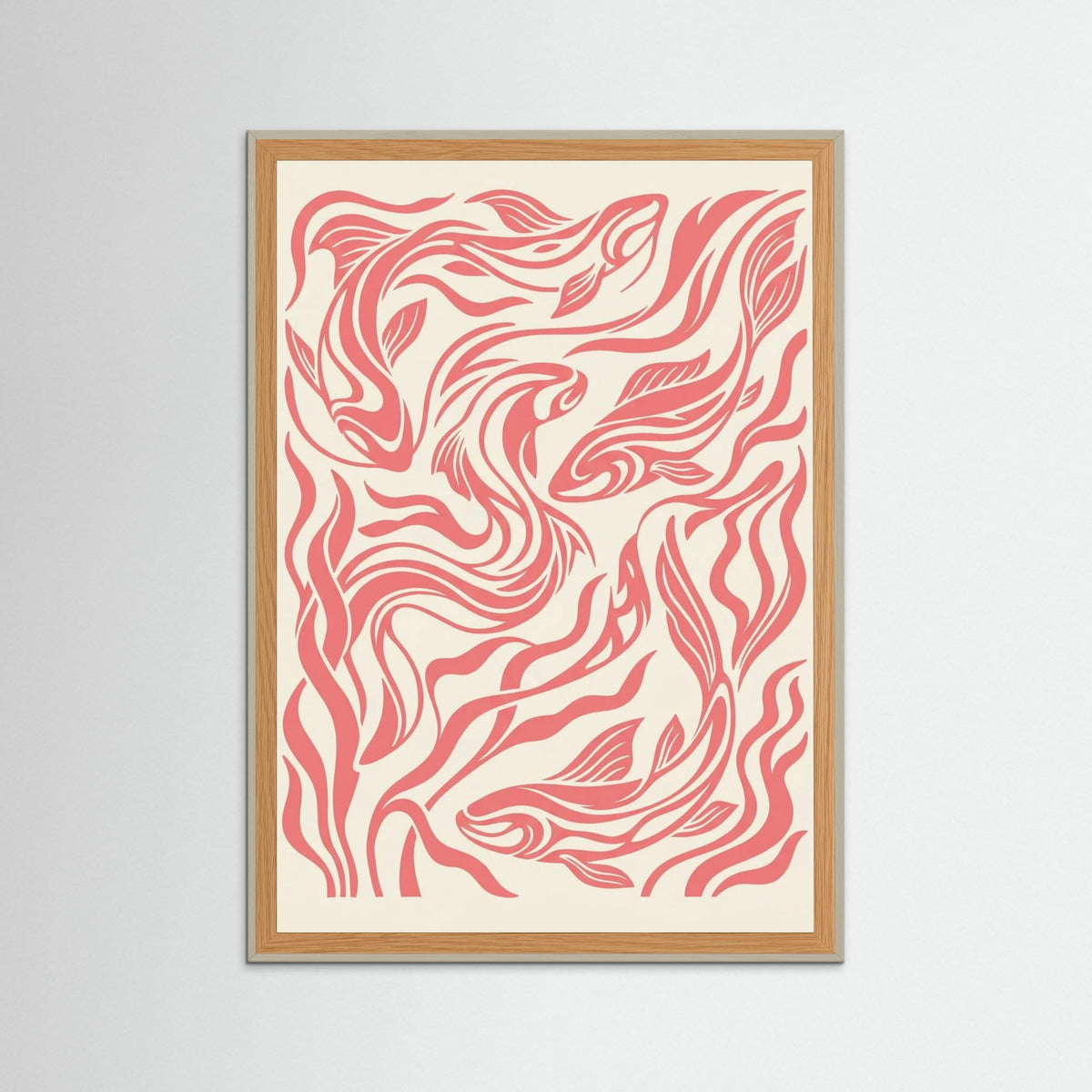 Grey Wood Pink Flight