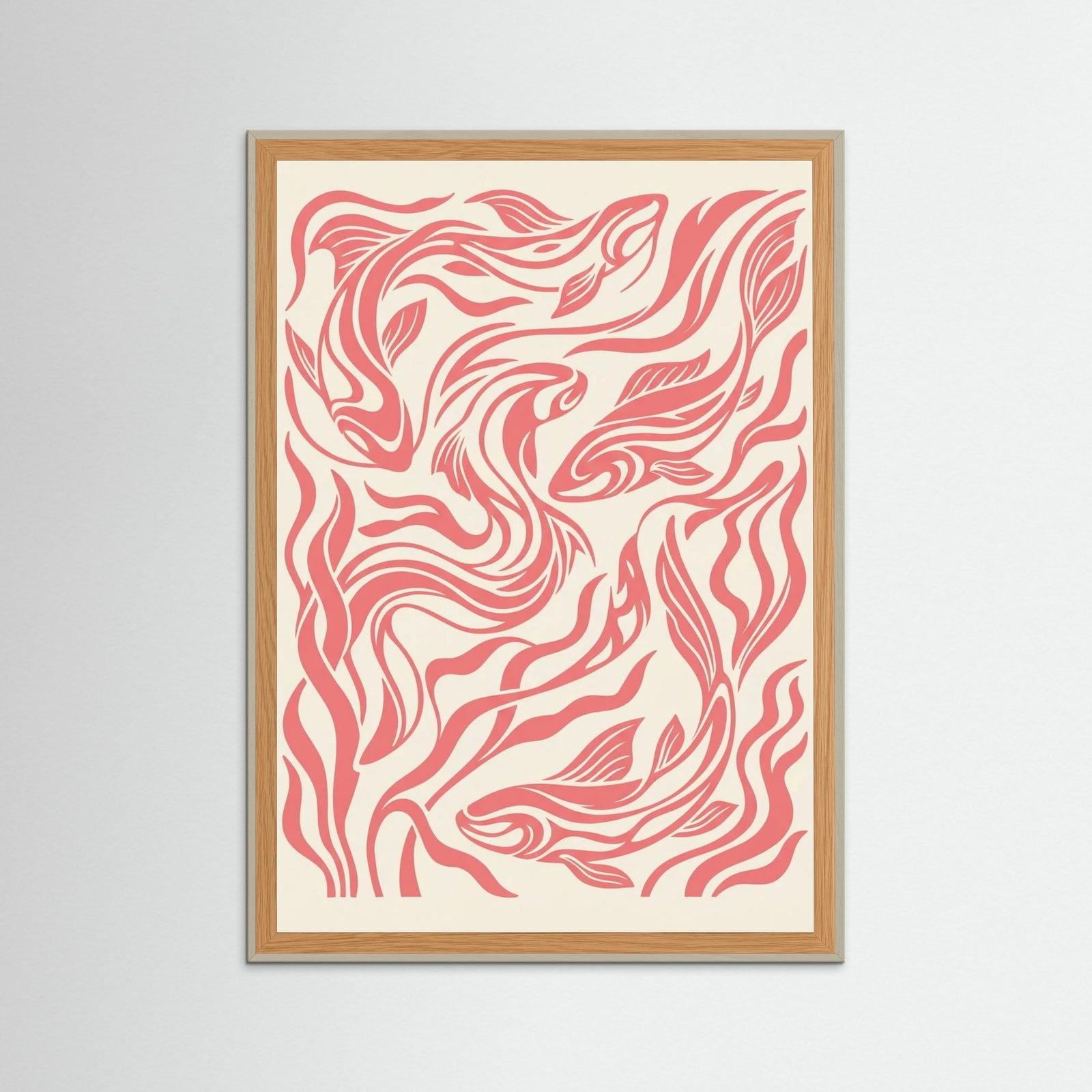 Grey Wood Pink Flight