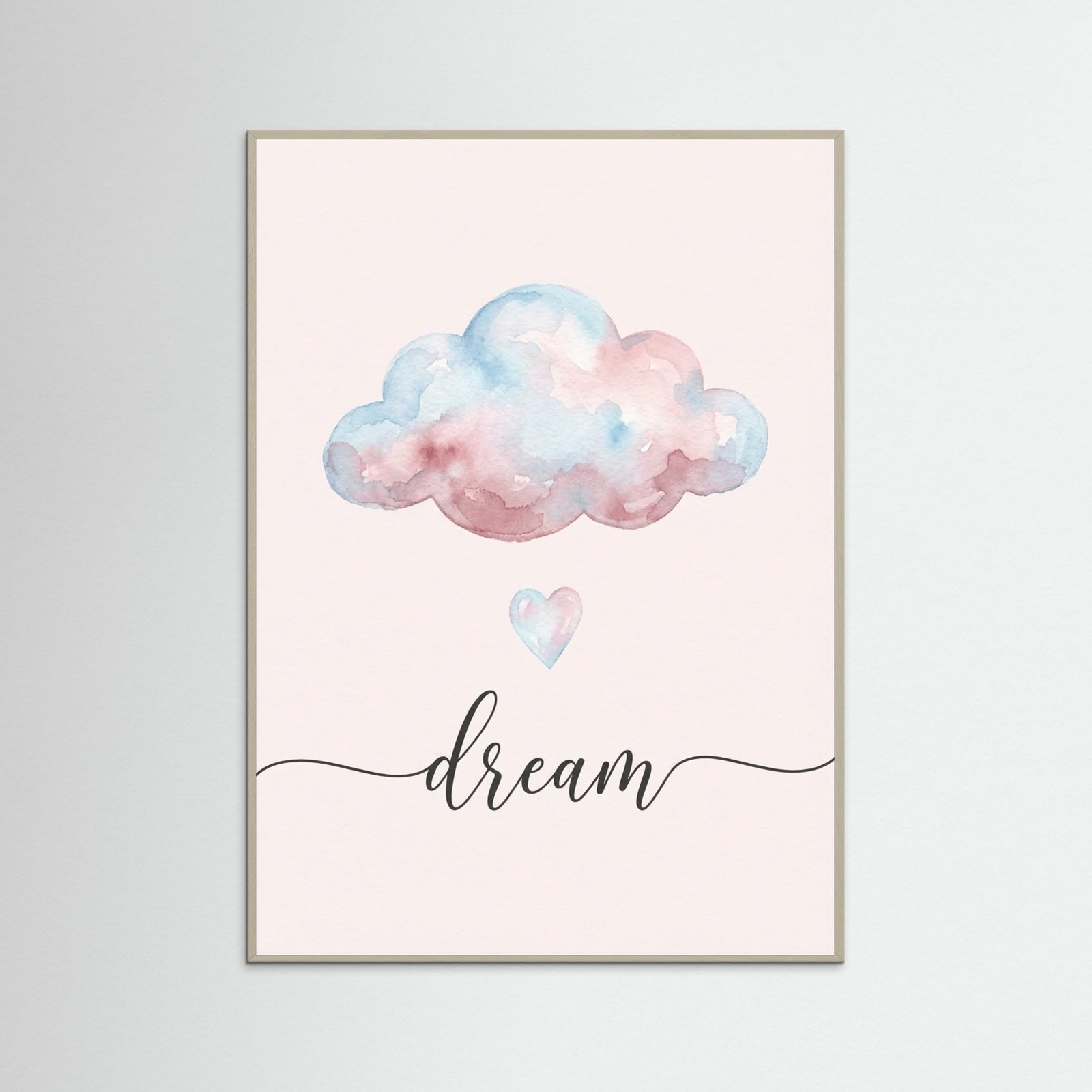 Grey Wood Pink Kindness