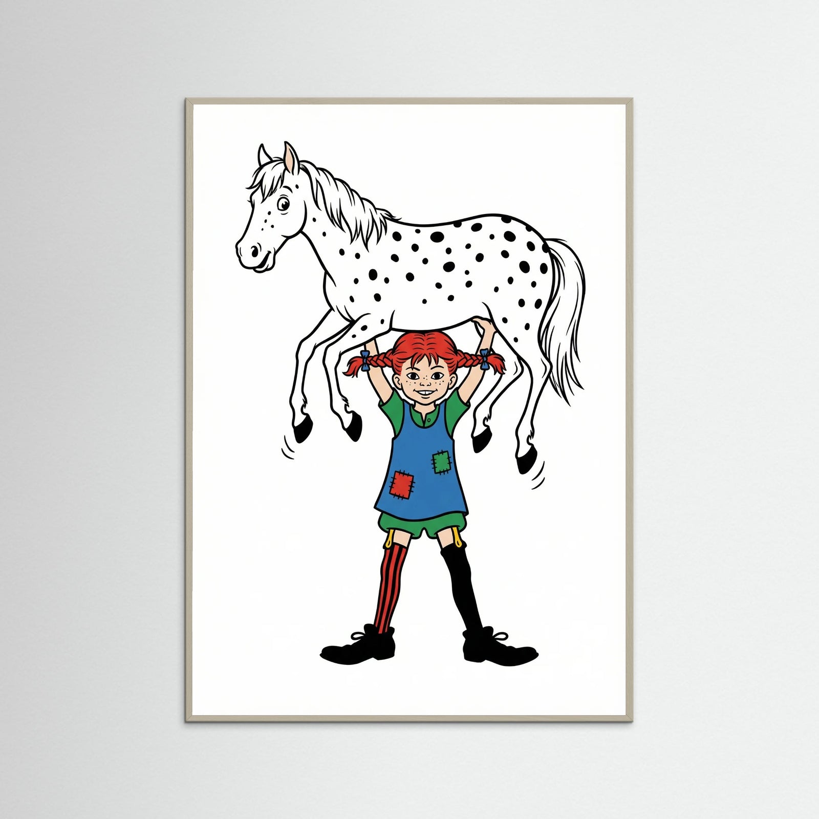 Grey Wood Pippis Strength