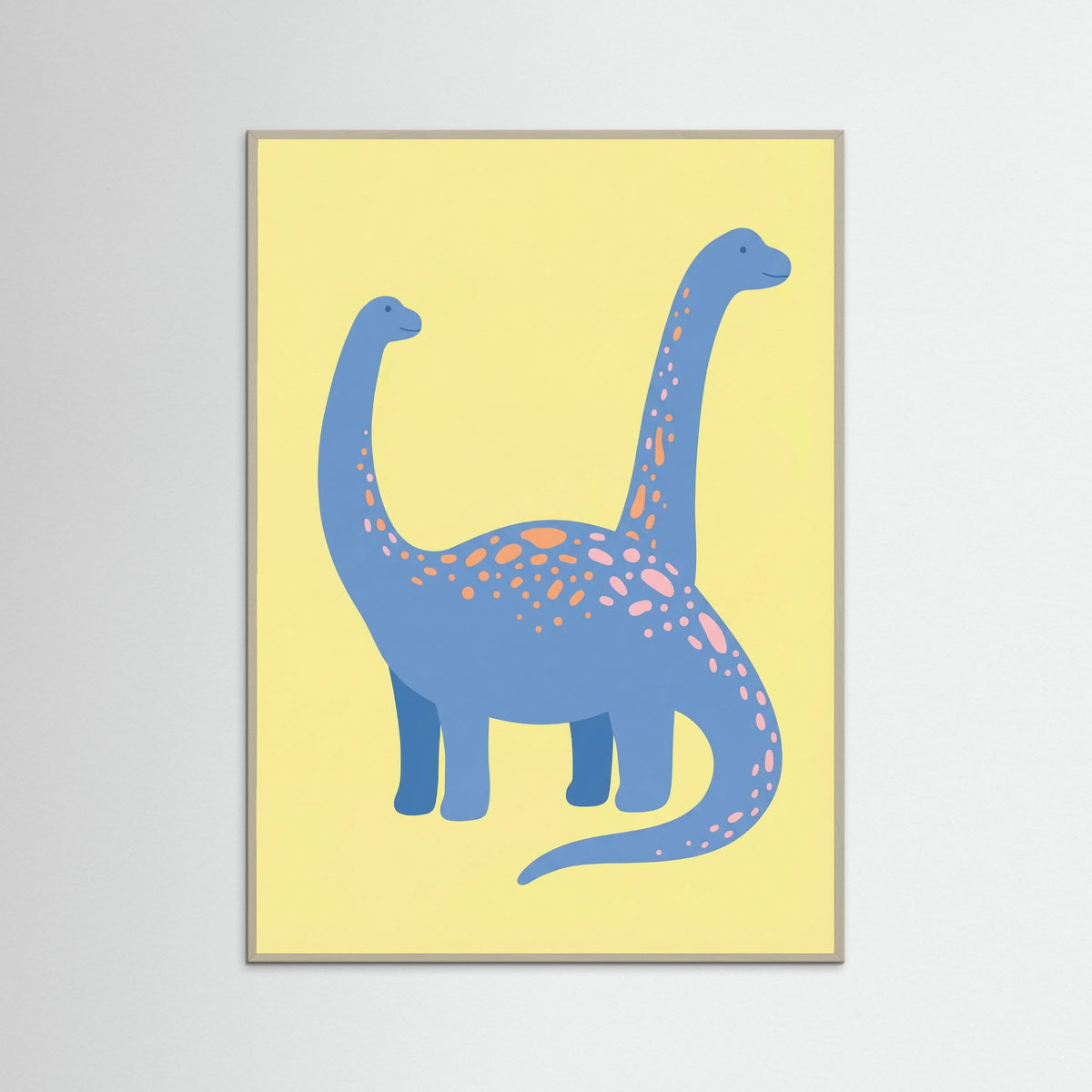 Grey Wood Playful Stegosaurus