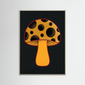 Grey Wood Polka Dot Pumpkin