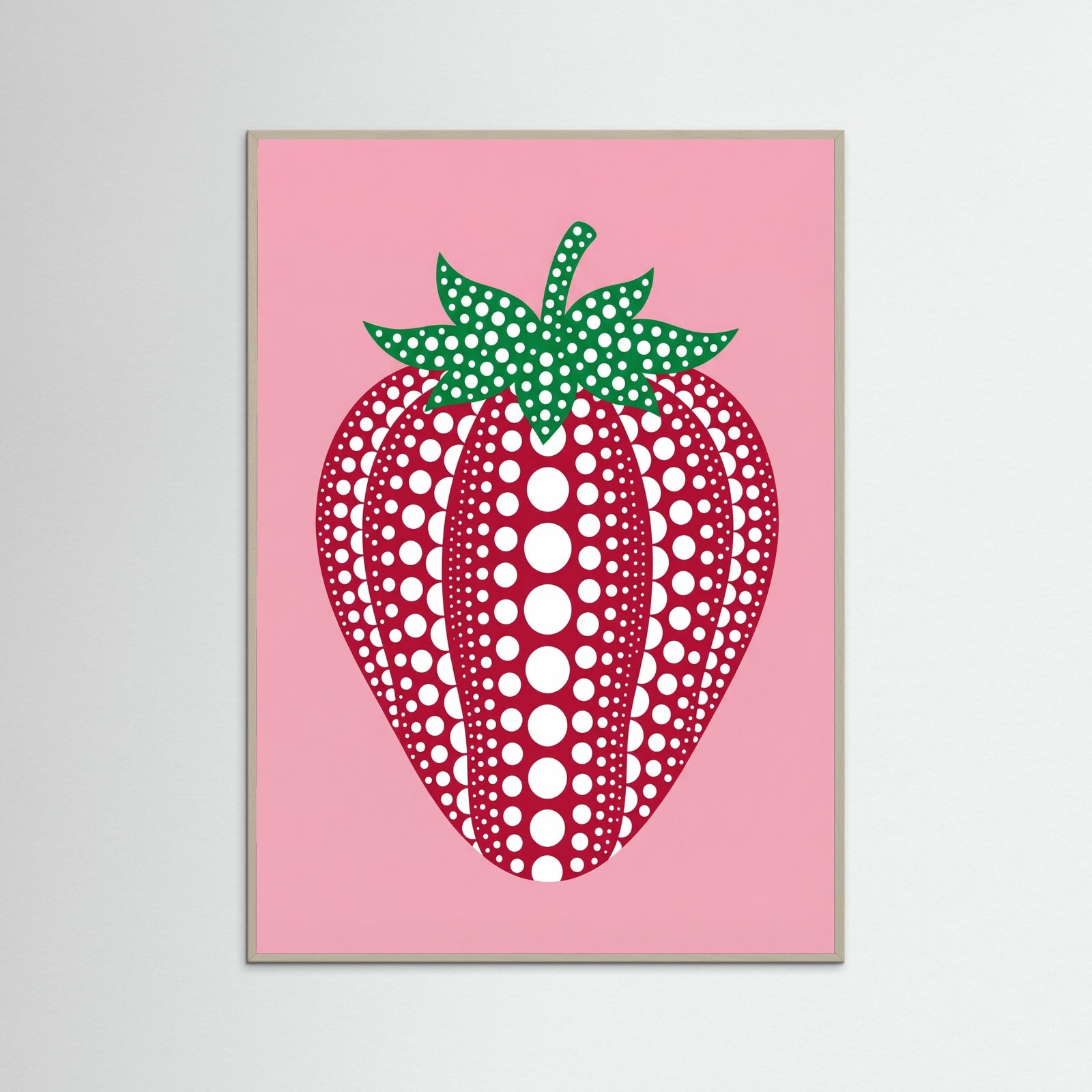 Grey Wood Polka Pumpkin Art