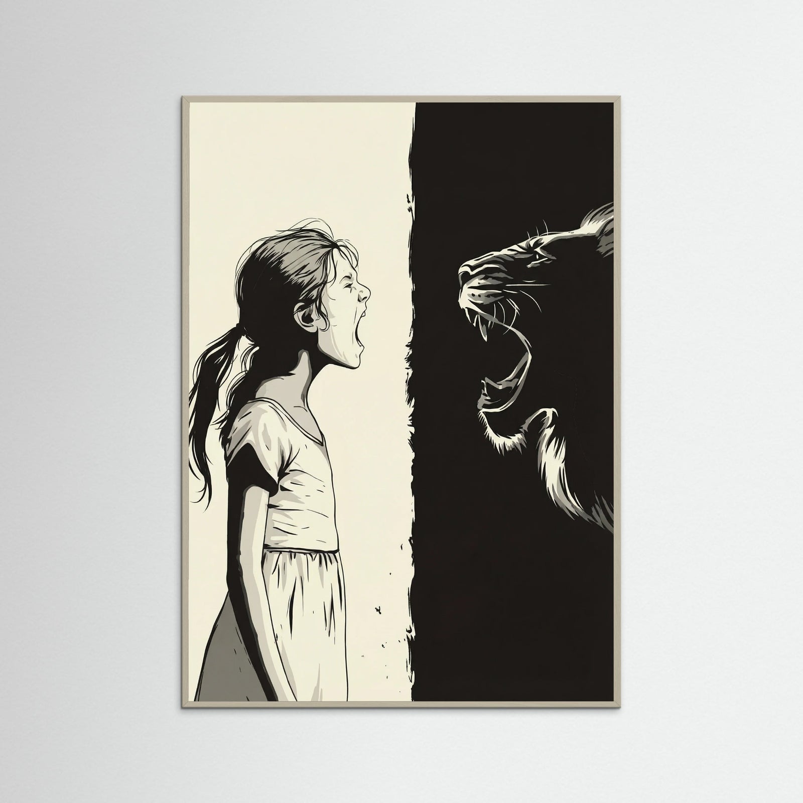 Grey Wood Primal Confrontation