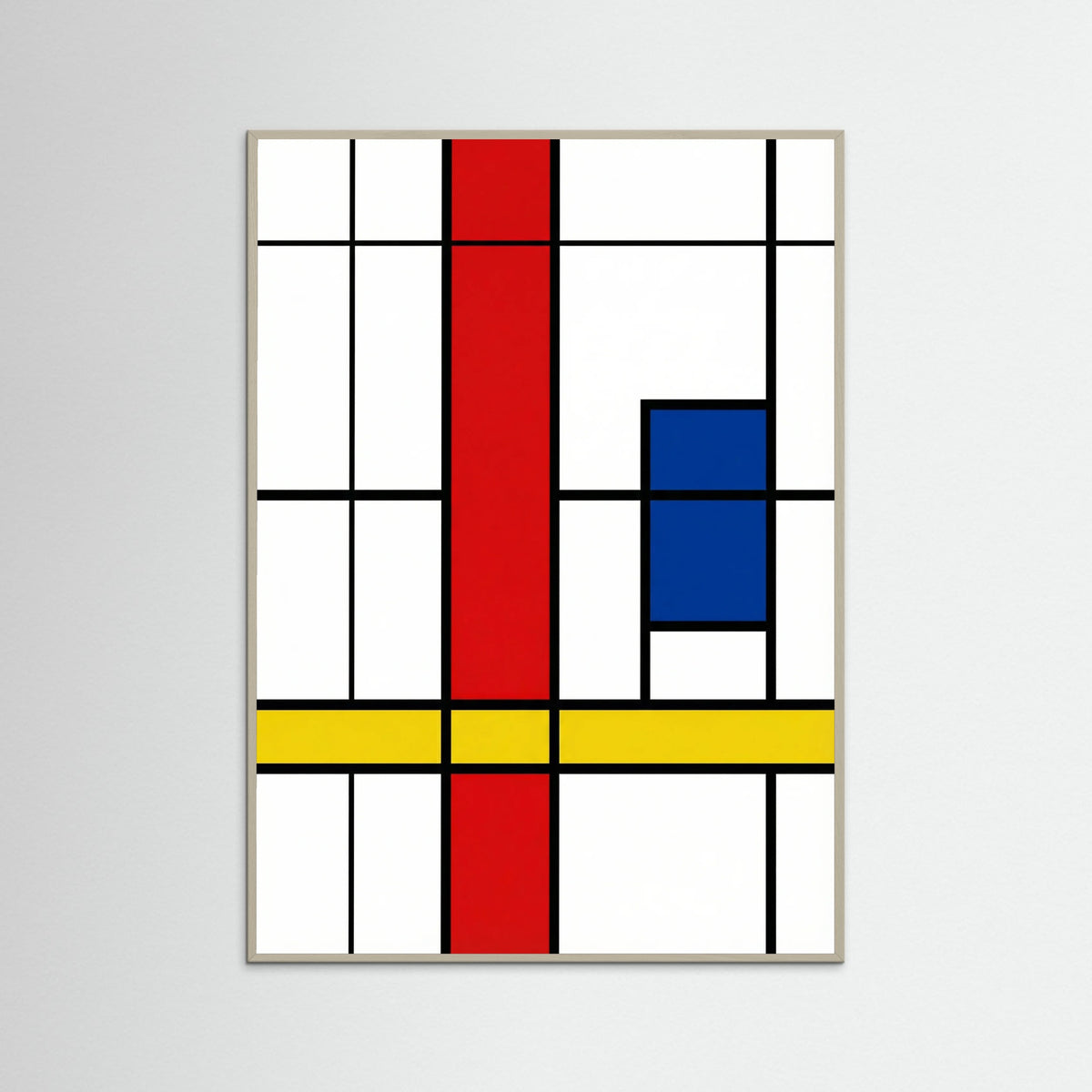 Grey Wood Primary Abstraction