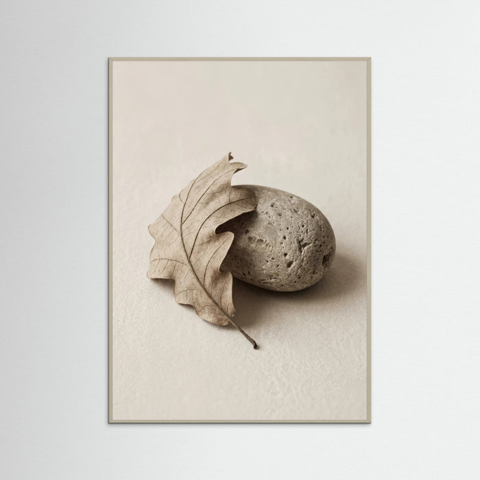Grey Wood Quiet Gourd Study