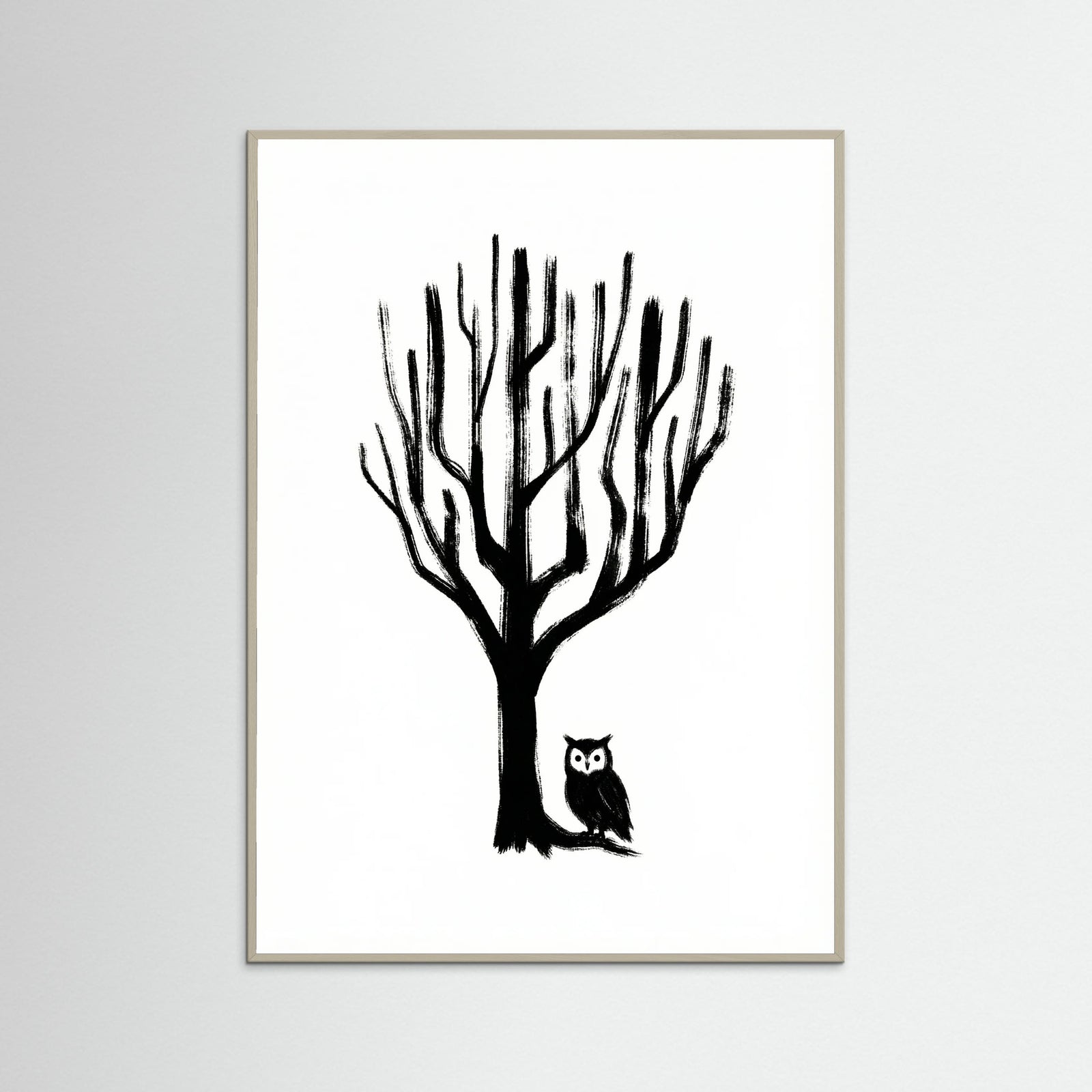 Grey Wood Quiet Presence