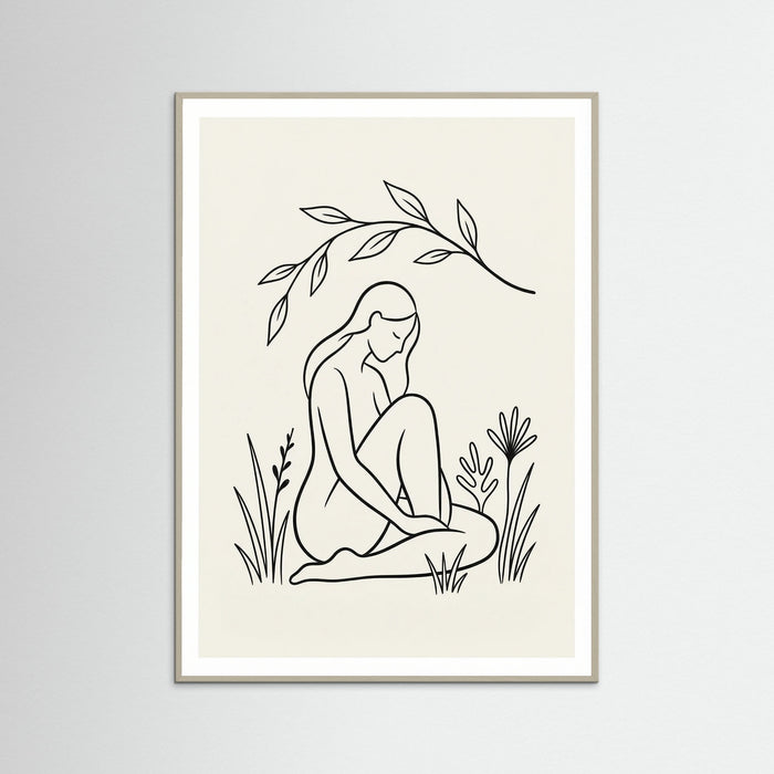 Grey Wood Quiet Solace
