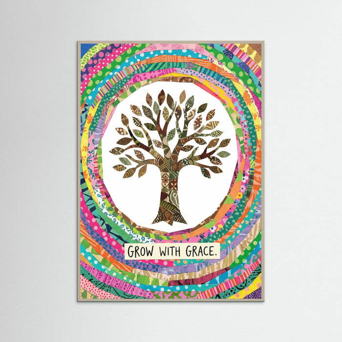 Grey Wood Radiant Affirmation