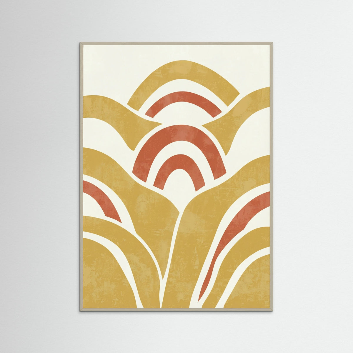 Grey Wood Radiant Golden Bloom