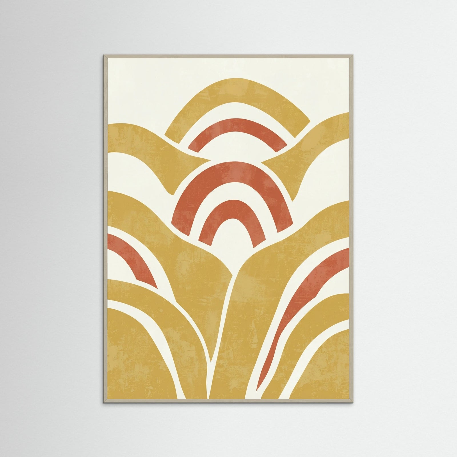 Grey Wood Radiant Golden Bloom