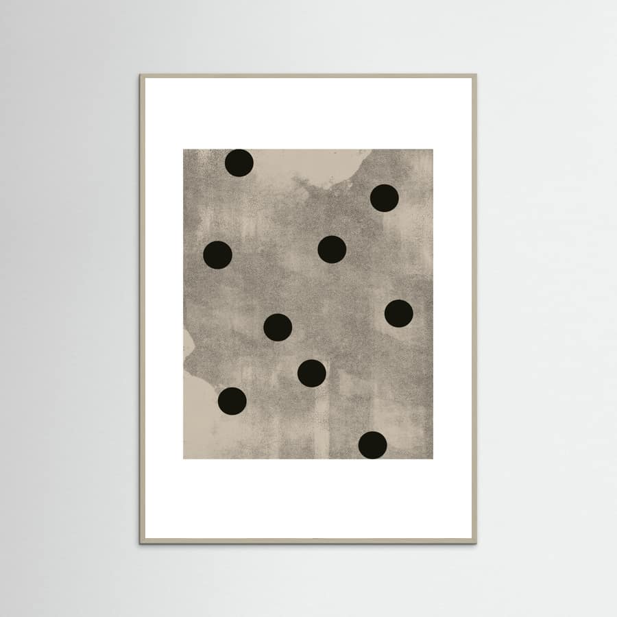 Retro Dots No.3 Poster – plakat og kunsttryk