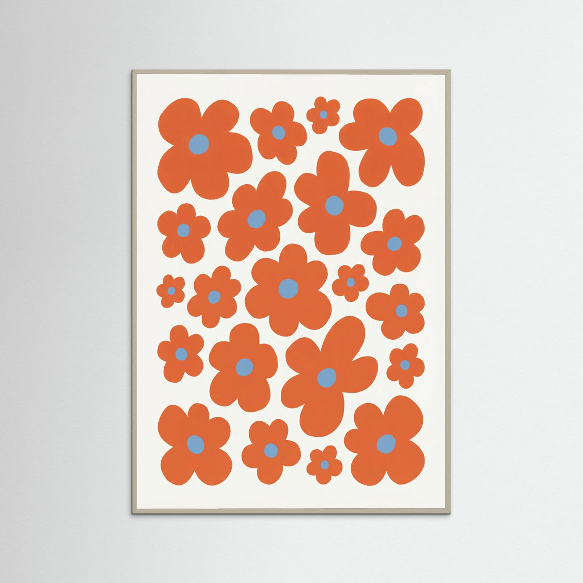 Grey Wood Rhythmic Bloom Stack