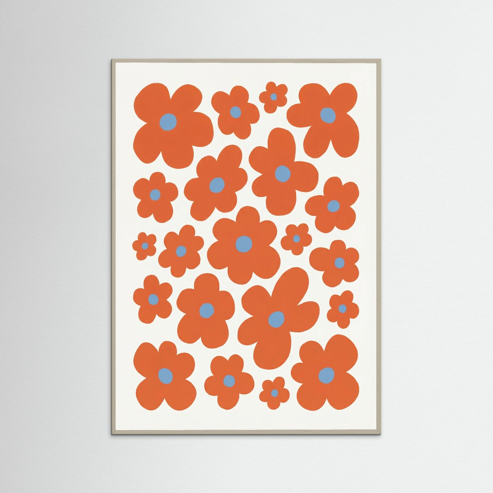 Grey Wood Rhythmic Bloom Stack