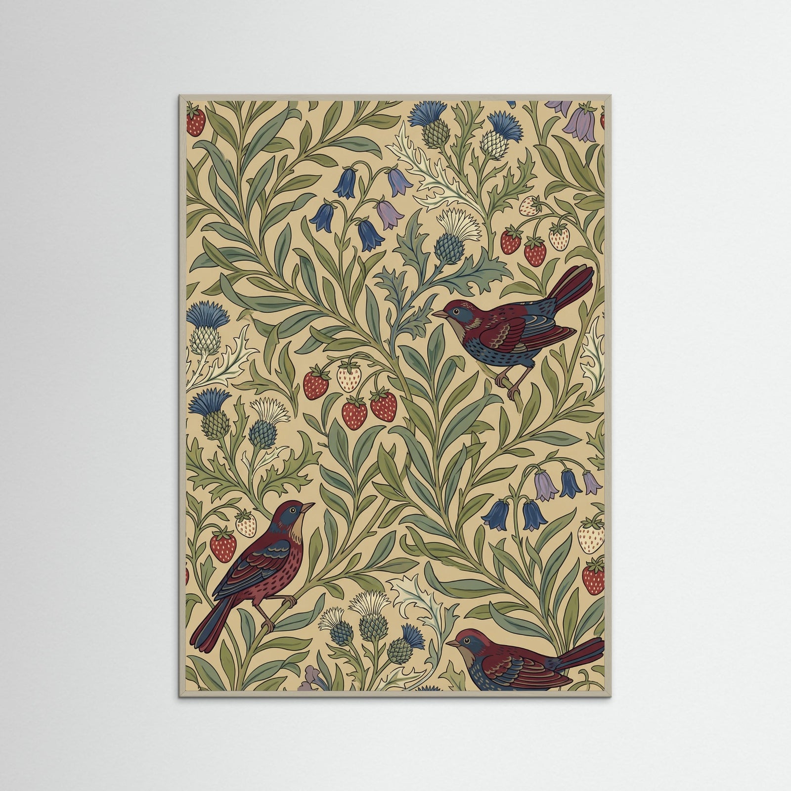 Grey Wood Rose Carnation Bloom