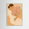 Grey Wood Rosy Embrace
