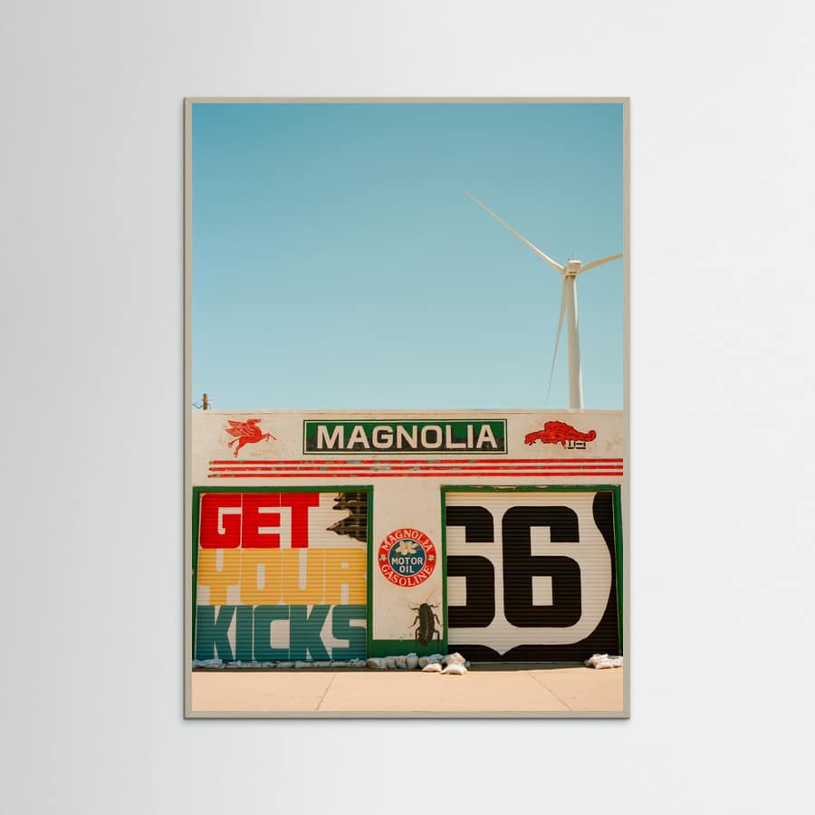 Route 66 VI Poster – Poster und Kunstdruck