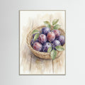 Grey Wood Rustic Grape Abundance