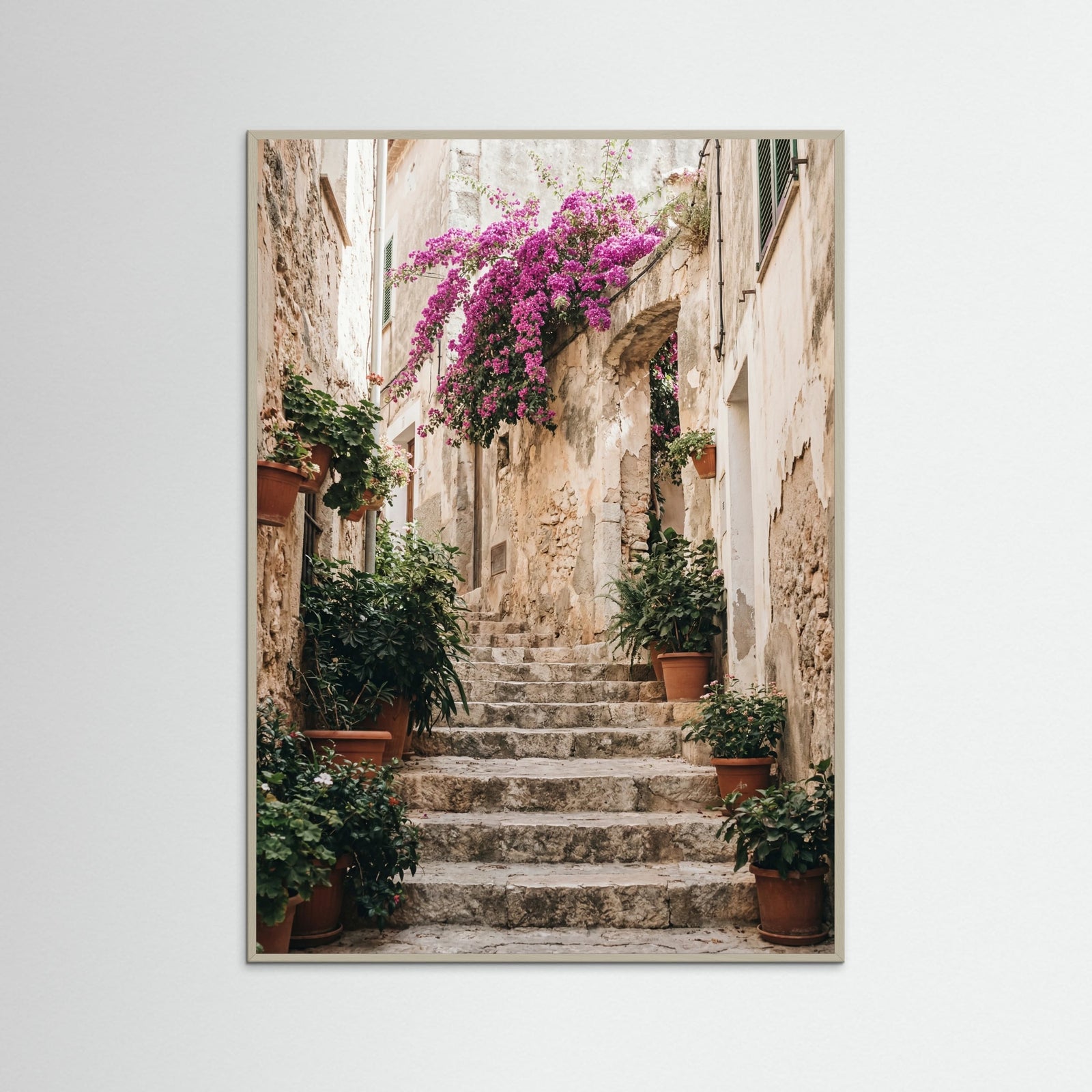 Grey Wood Rustic Green Entrance