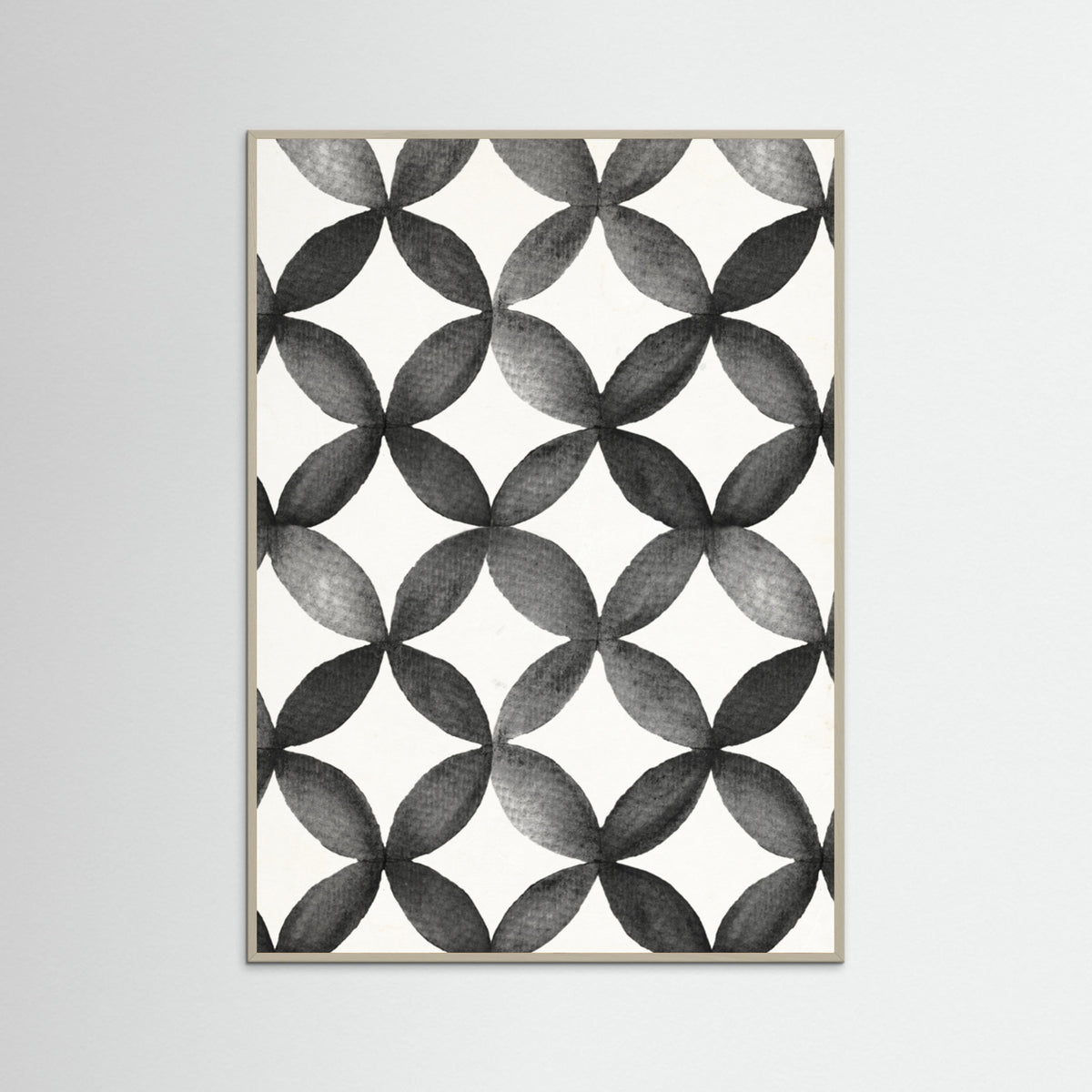 Grey Wood SUN MOON Poster
