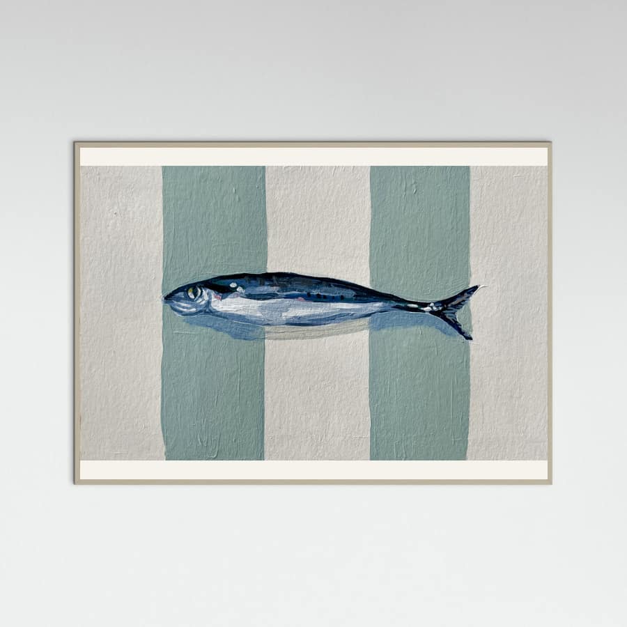 Salt & Stripe Poster – plakat og kunsttryk
