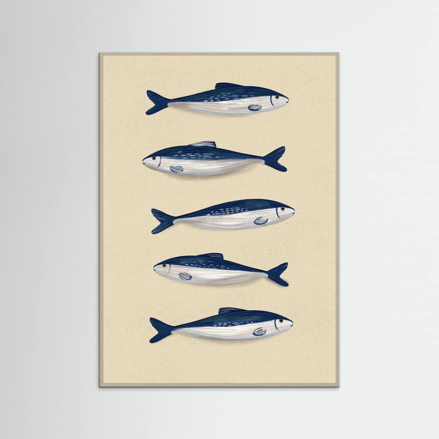 Poster Sardines – poster e stampa artistica