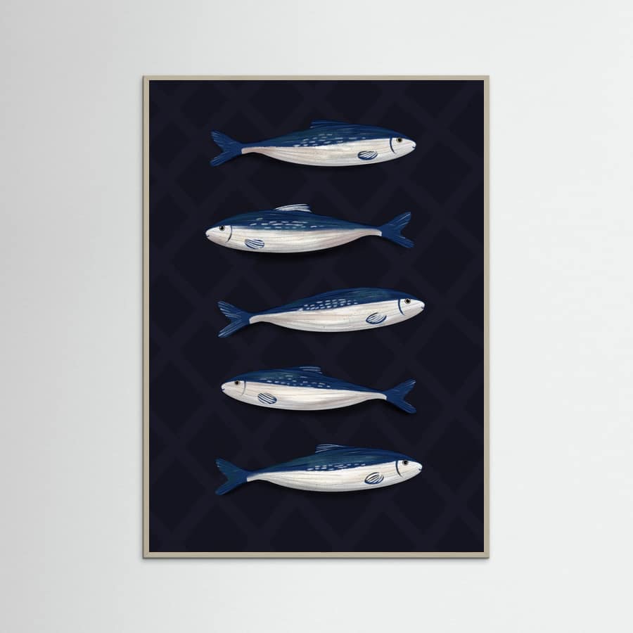Affiche Sardines – affiche et impression d’art