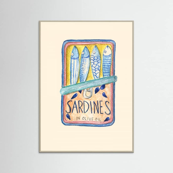 Sardines Poster – Poster und Kunstdruck