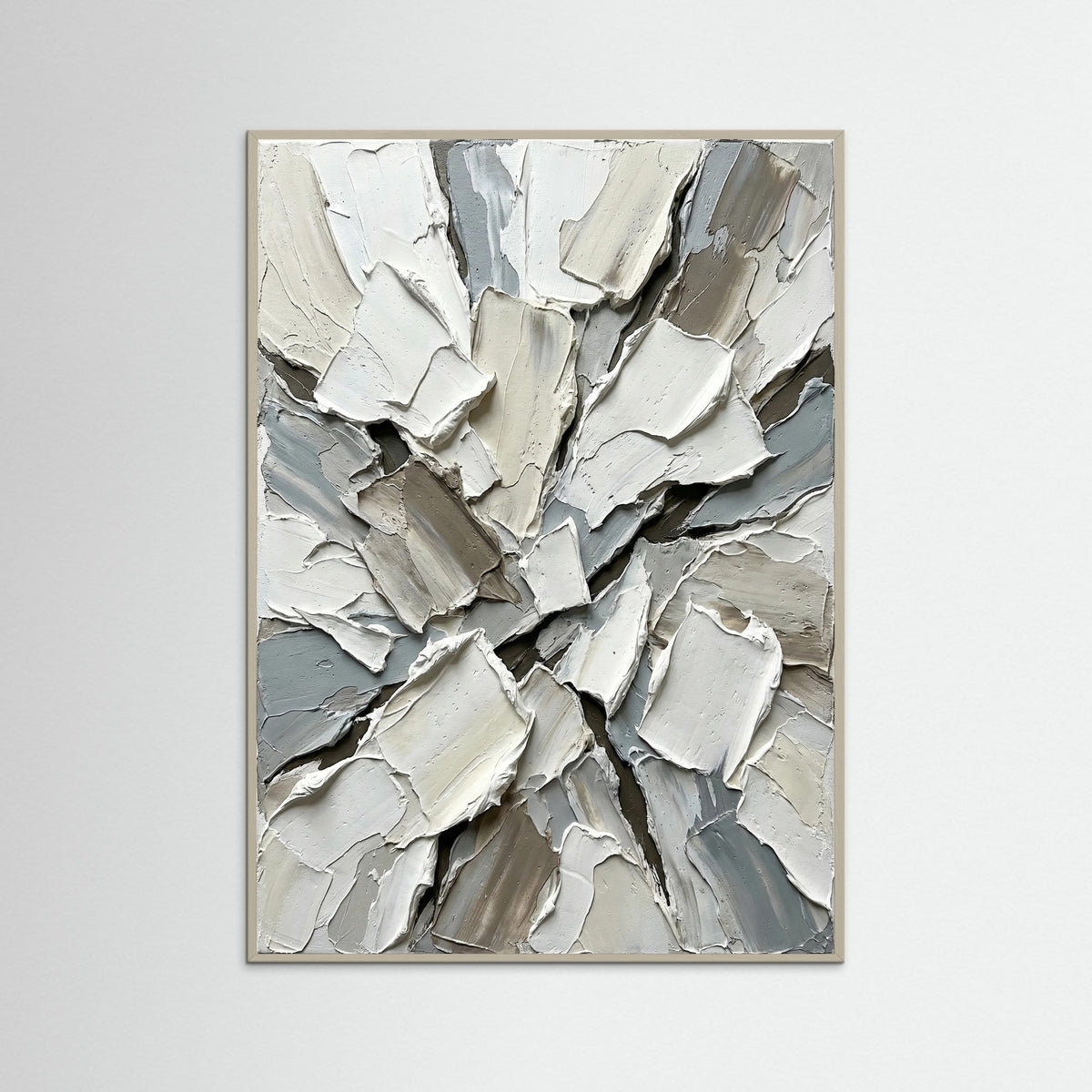 Grey Wood Sculpted Whites