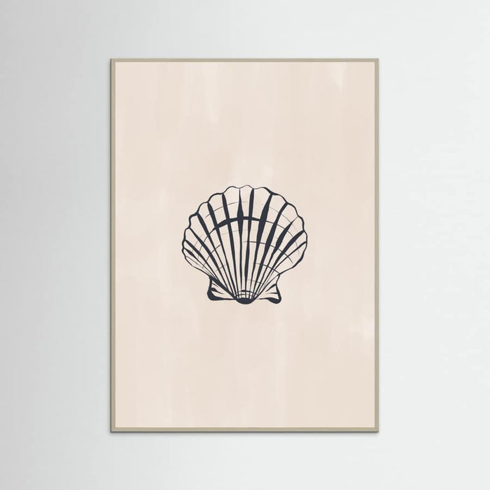 Seashell Poster – plakat og kunsttryk