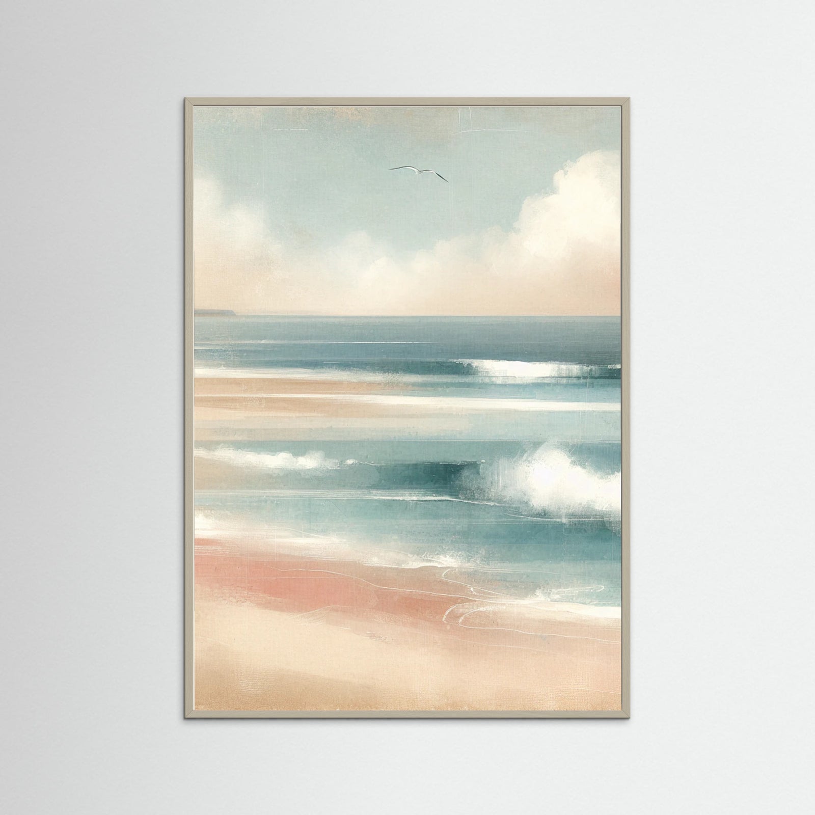 Grey Wood Seaside Sketch