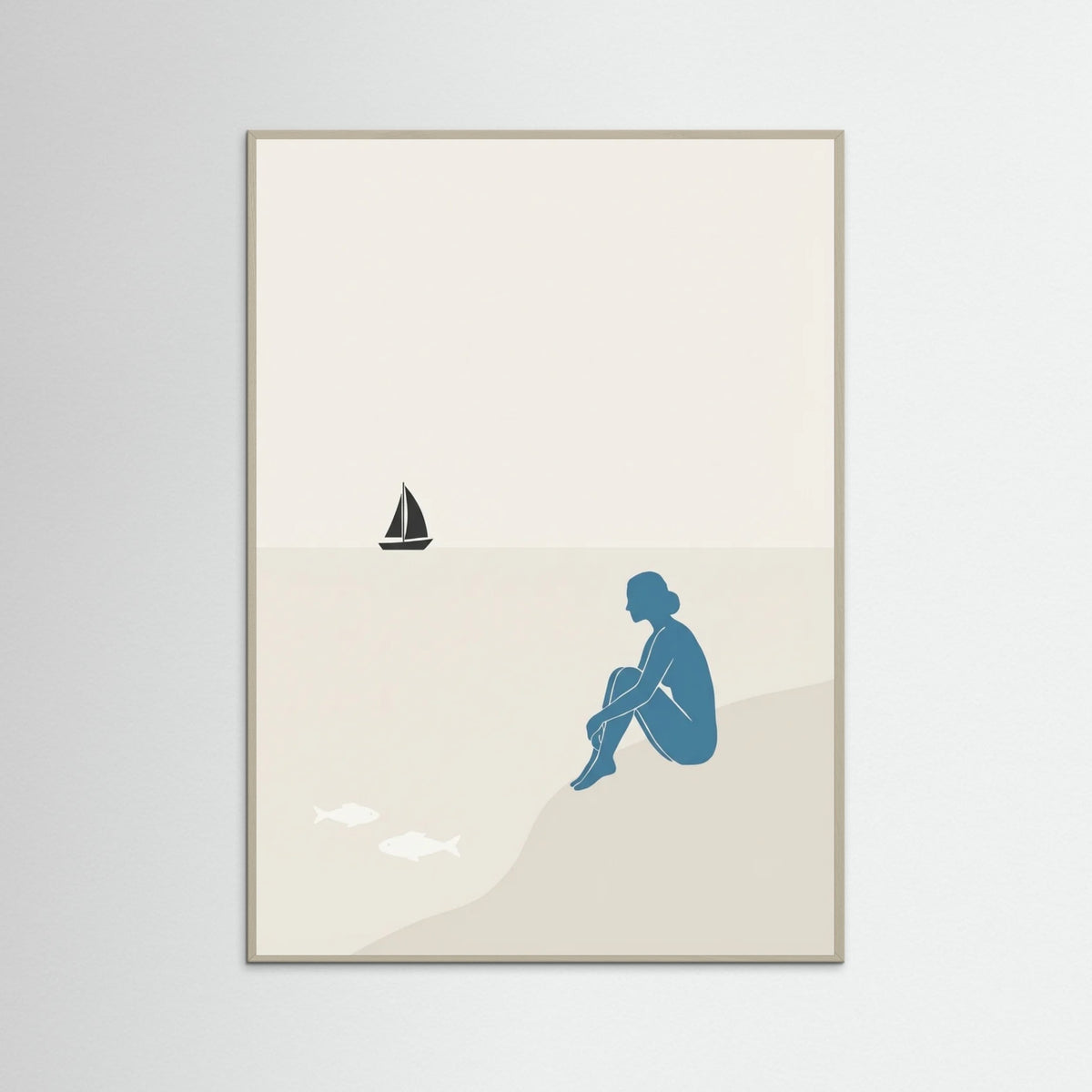 Grey Wood Serene Companion