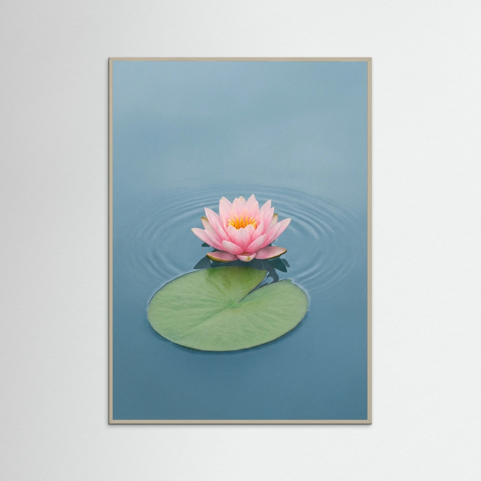 Grey Wood Serene Lotus