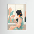 Grey Wood Serene Reader