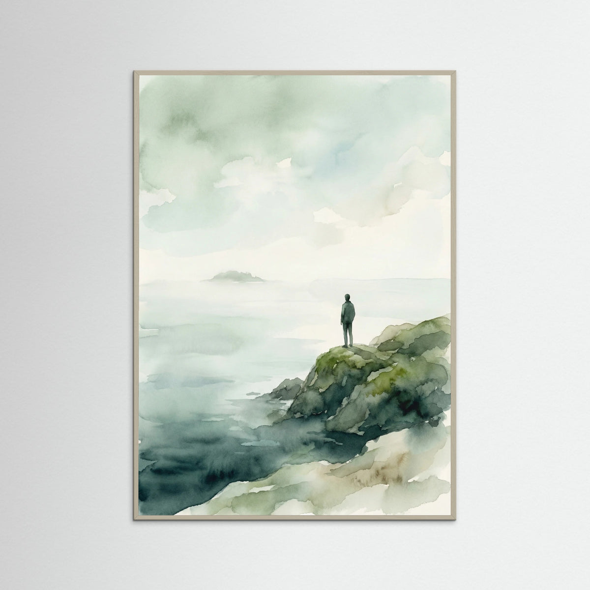 Grey Wood Serene Sail Journey