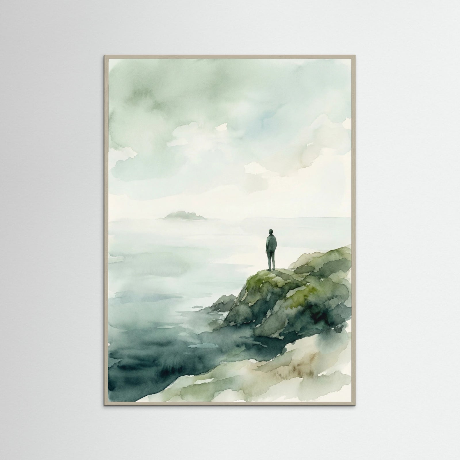 Grey Wood Serene Sail Journey