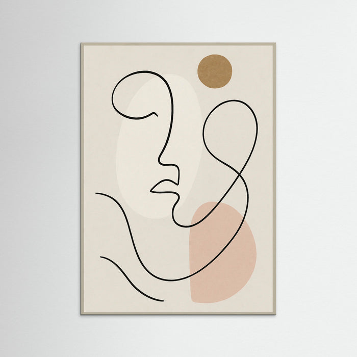 Grey Wood Serene Silhouette