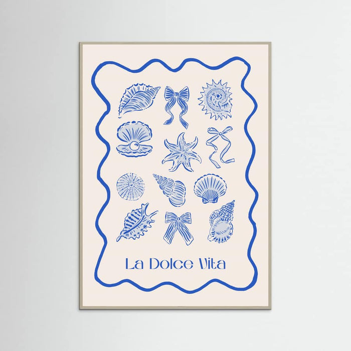 Shells & Bows Poster – poster och konsttryck
