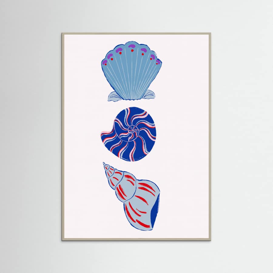 Shells Poster – plakat og kunsttryk