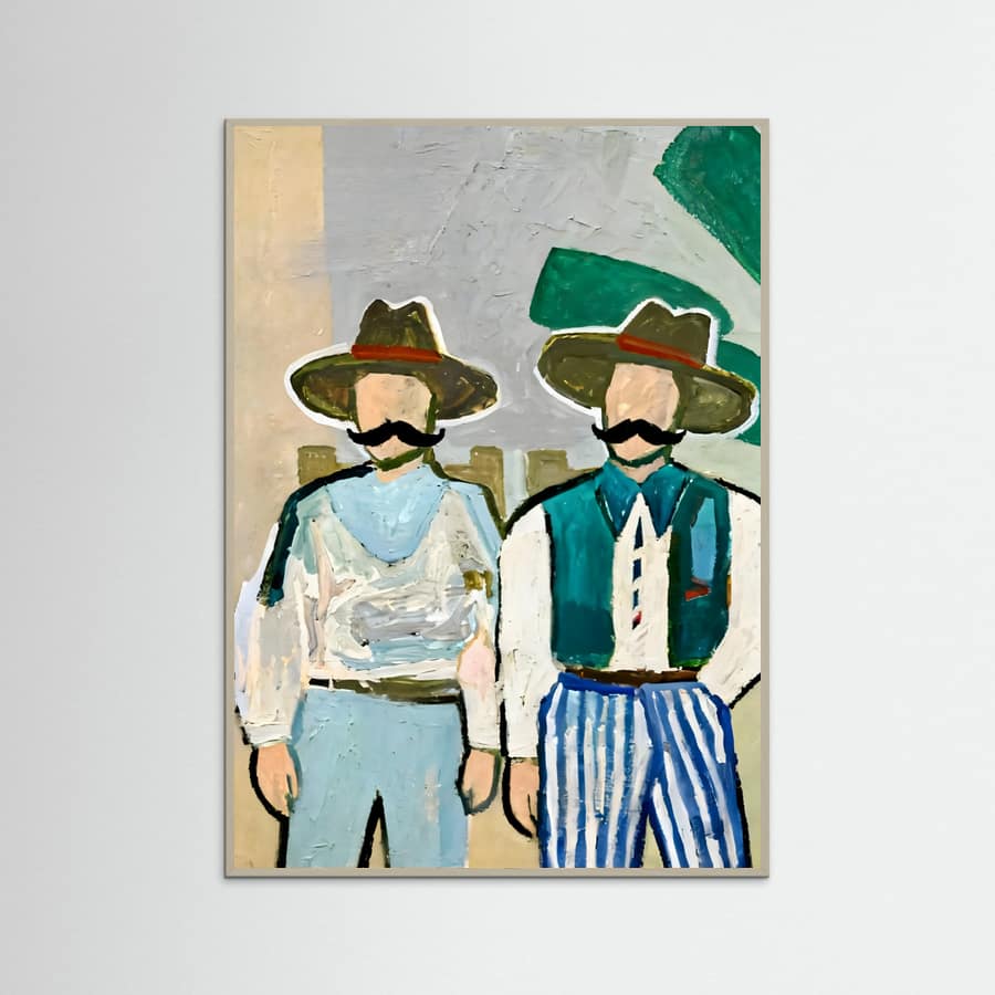 Side by Side Poster – plakat og kunsttryk