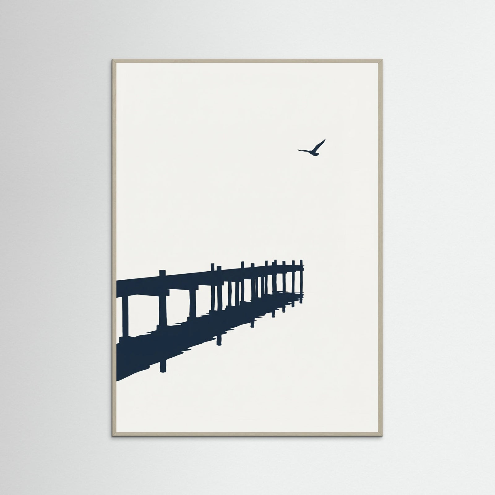 Grey Wood Silent Lake Drift