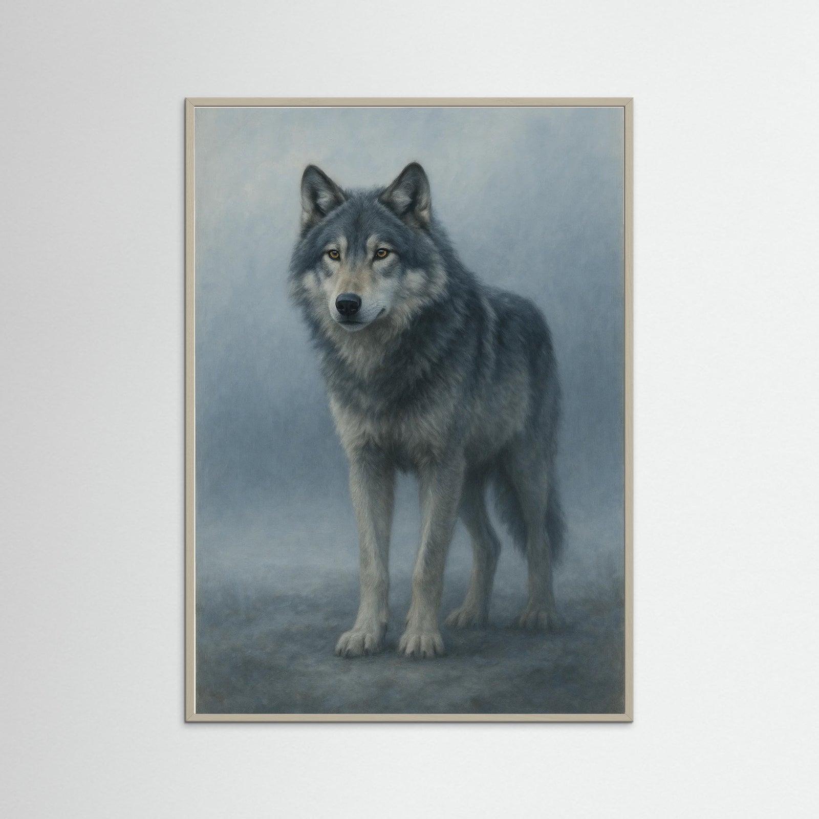 Grey Wood Silent Observer
