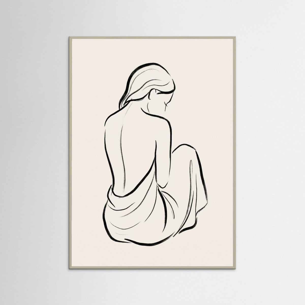 Grey Wood Silent Serenity