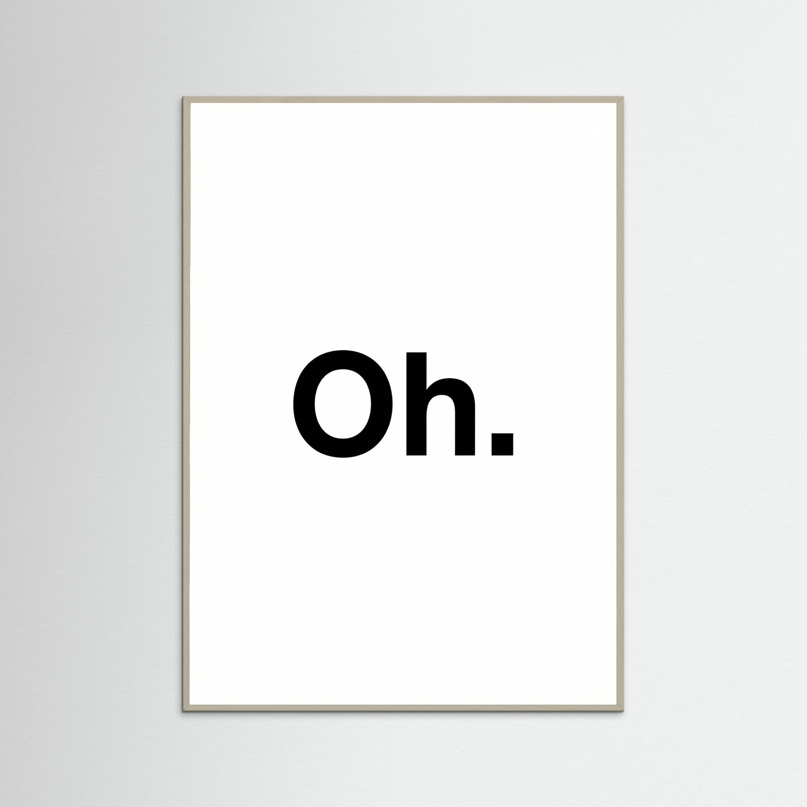 Grey Wood Simple Utterance